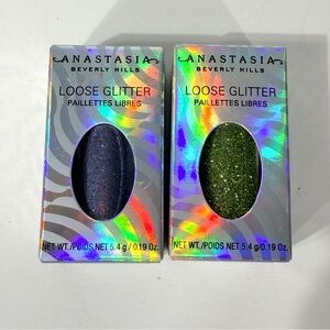 Anastasia Beverly Hills Loose Glitter Duo — Lavender & Olive Green